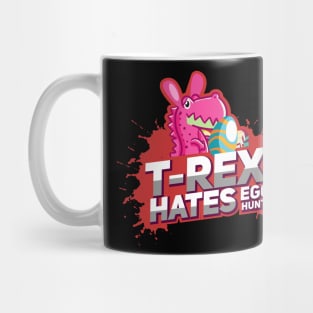 Funny Easter eggs T-Shirt Tyrannosaurus Rex Easter Gift Mug